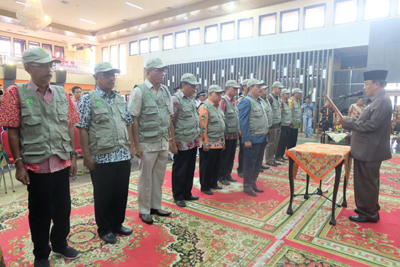 Sukseskan Pilkada Serentak, Bupati Inhil Kukuhkan Desk Pilkada